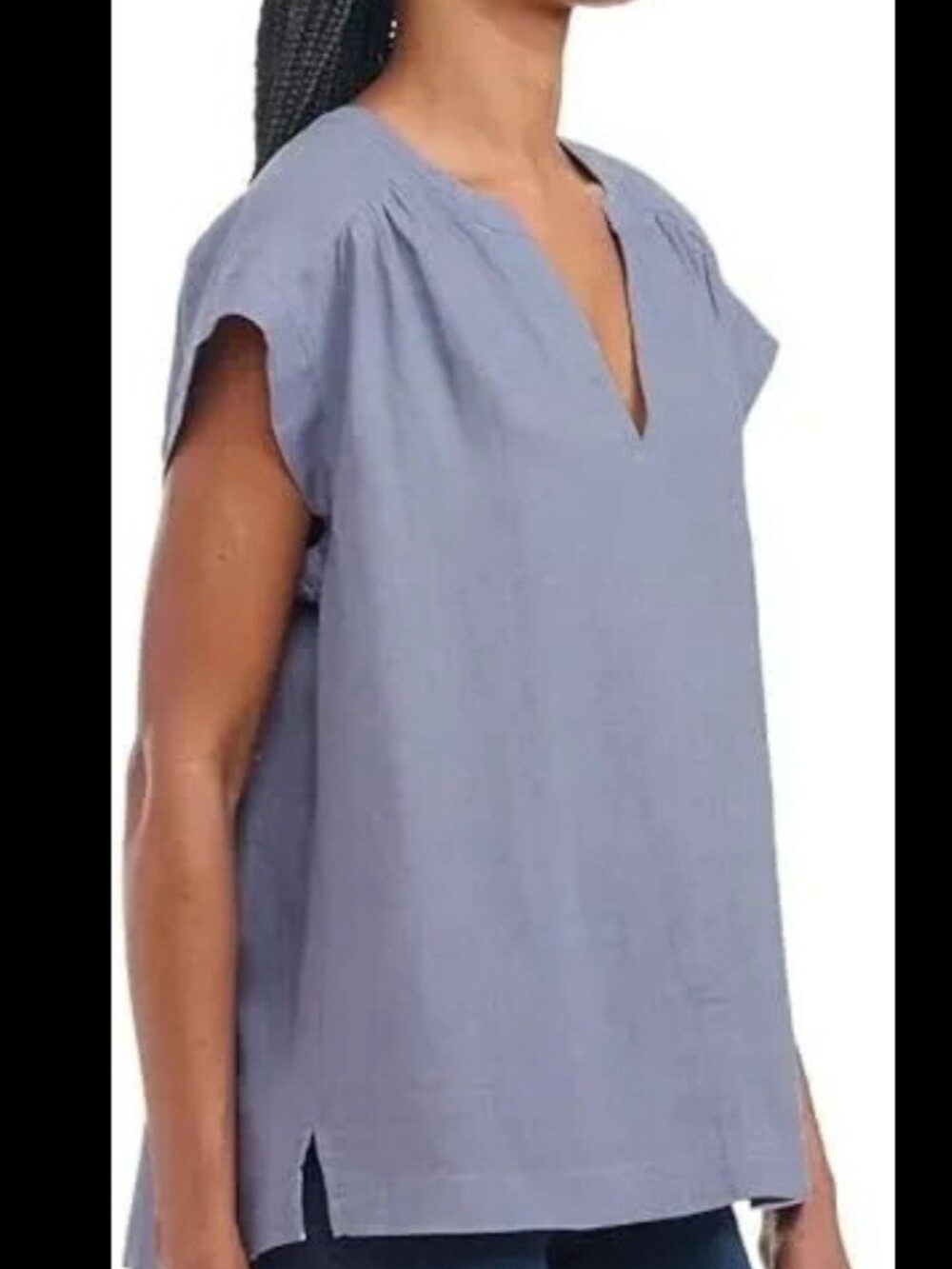Splendid Linen Blend Top NWT